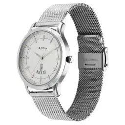 titan Men Water-Resistant Analogue Watch-NT1825SM10 image 3