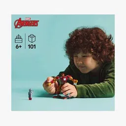 lego Marvel Iron Man Mech VS Ultron Buildable Super Hero Figure Play Set image 3