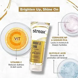 streax Skin Bright And Shine Face Wash Cleanser image 3