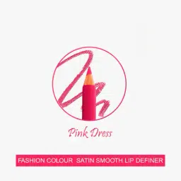 fashion colour Satin Smooth Lip Definer - 06 Pink Dress image 3