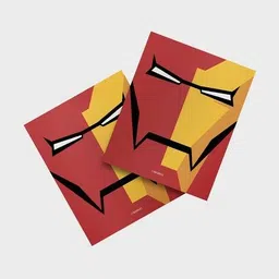 macmerise Face Focus Ironman Fridge Magnet image 3