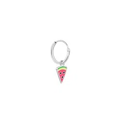giva Girls Sterling Silver Juicy Mellon Hoop Earrings image 3