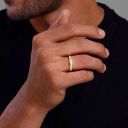 giva Girls Sterling Silver Gold-Plated Stone-Studded Ring image 3
