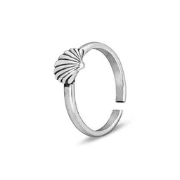 giva Women Sterling Silver Mukta Adjustable Toe Rings image 3