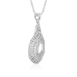 giva Women Sterling Silver Aurelia pendant with Chain image 3