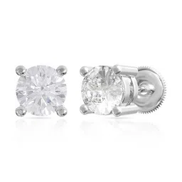 anayra Women Sterling Silver Solitaire Necklace with Earrings image 3