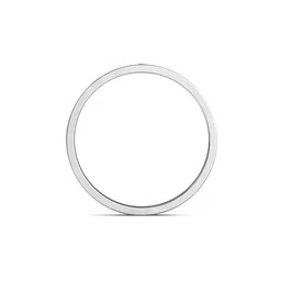 joyalukkas Men Platinum Diamond-Studded Band Ring image 3