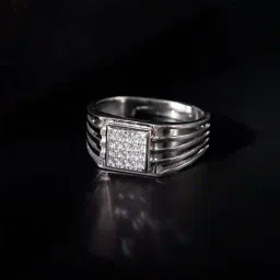 giva Men Sterling Silver Band Ring image 3