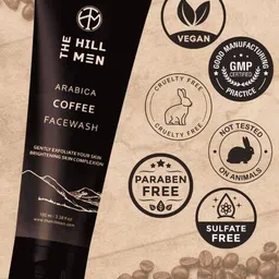 the hill men Set of 2 Men Arabica Coffee Face Wash image 3