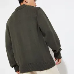 max Cotton Stylised Fit Pullover image 3