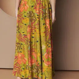 lookshine Women Floral Print Flared Palazzo image 3