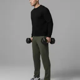 mack jonney Men Straight Track Pants with Insert Pockets image 3