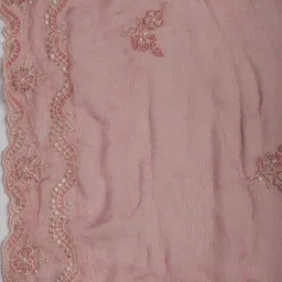 mbz.in by meena bazaar Women Embroidered 3-Piece Unstitched Dress Material image 3