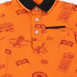 gini & jony Novelty Print Polo T-shirt with Welt Pocket image 3