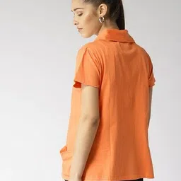 style quotient Solid Short Sleeves Shrug image 3