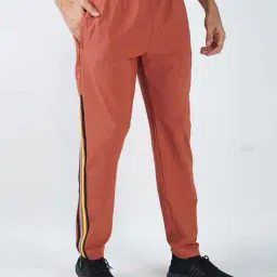 goto Men Flexi Waist Full Length Track Pants image 3