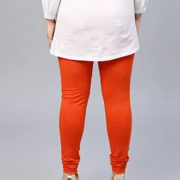 go colors Churidar Leggings with Elasticated Waist image 3