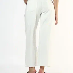 buda jeans co Women High-Rise Wide-Leg Cropped Jeans image 3