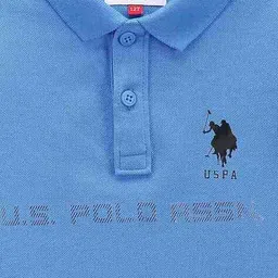 u.s. polo assn. Boys Brand Print Regular Fit Polo T-Shirt image 3