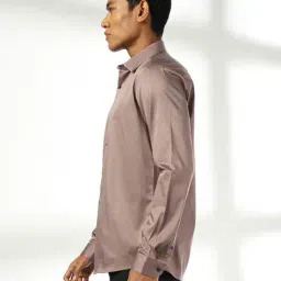 netplay Men Slim Fit Shirt with Spread Collar image 3