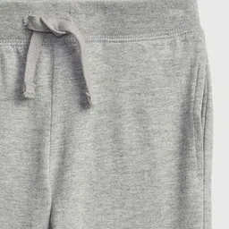 gap kids Heathered Joggers with Drawstring Waist image 3