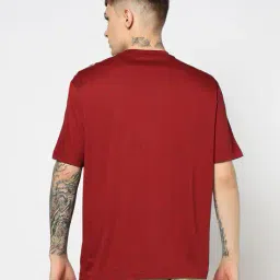 armani exchange Signature Brand Print Regular Fit Crew-Neck T-Shirt image 3