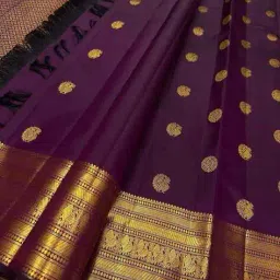 revangi Women Kanjivaram Soft Silk Sarees With Blouse Piece image 3