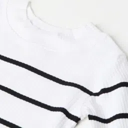 max Girls Striped T-Shirt image 3