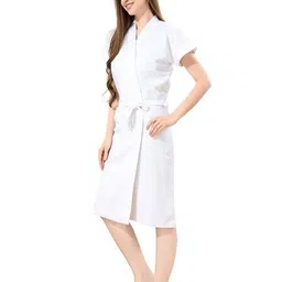 gemini Cotton Bath Robe with Waist-Tie image 3
