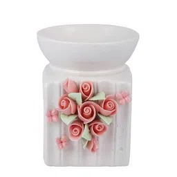 tayhaa Rose Bouquet Ceramic Tealight Holder image 3