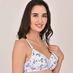 shinisha Women Floral Print Heavily-Padded Bra image 3