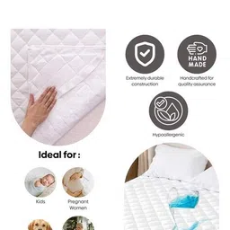 haus & kinder Layer Quilted Single Mattress Protector image 3