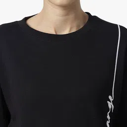 armani exchange Sweatshirt with Elasticated Hem image 4