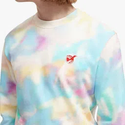 scotch & soda Tie & Dye Crew-Neck Sweatshirt image 4
