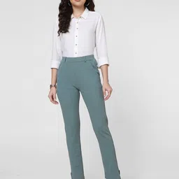fithub Women Skinny Fit Trousers image 4