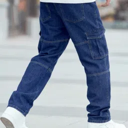 vooter Men Jeans with Flap Pockets image 4