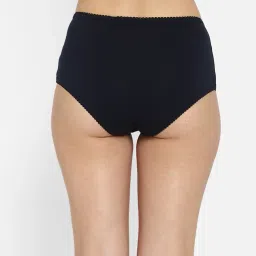 clovia Cotton Spandex High-Waist Outer Elastic Hipster Panties image 4