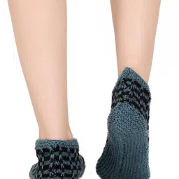 bharatasya Bhsocks-150821-022 Textured Ankle-Length Socks image 4