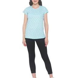 av2 Micro Print  Maternity Top image 4