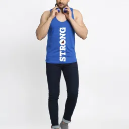 friskers Typographic Print Sleeveless Vest image 4