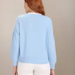 u.s. polo assn. Colorblock Round-Neck Sweatshirt image 4