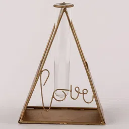 the decor mart Love Triangle Testube Planter image 4