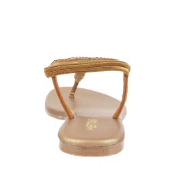 metro Women Embellished T-Strap Sandals image 4
