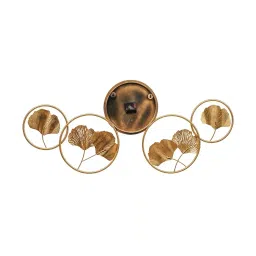 chronikle Round Rings Vertical Analog Metal Wall Clock image 4