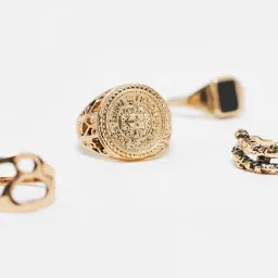 asos design Men Cocktail Rings image 4