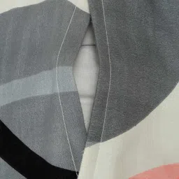 arrabi Set of 2 Geometric Print Pillow Covers 27" x 17" image 4