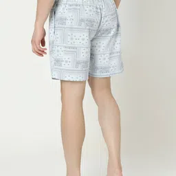 underjeans by spykar Men Printed Boxers with Elasticated Waistband image 4