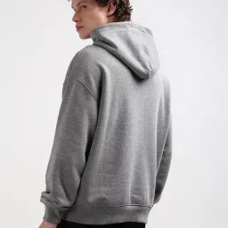 tommy hilfiger Men Typographic Print Hoodie with Kangaroo Pocket image 4