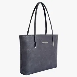 lino perros Textured Tote Bag with Short Handles image 4