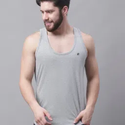 friskers Men Pack of 2 Scoop-Neck Sleeveless Vests image 4